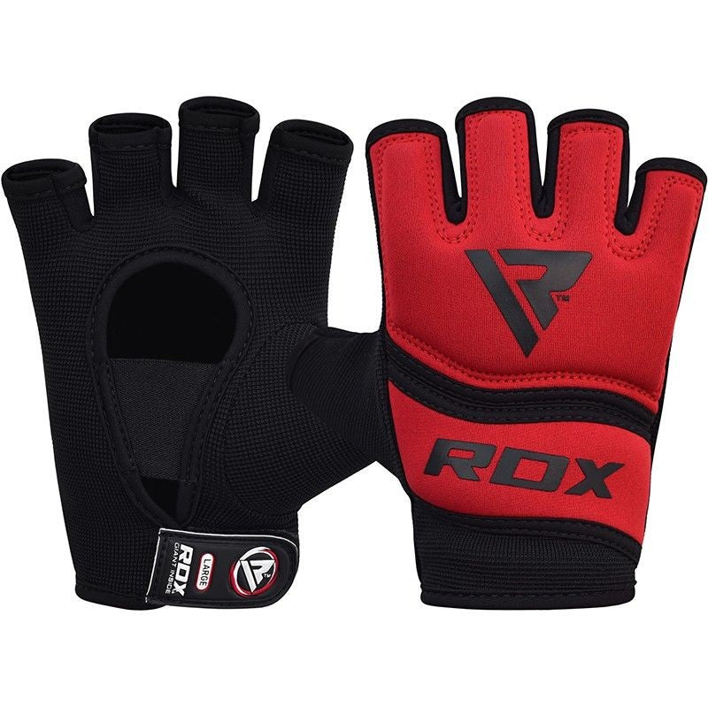 RDX Grappling Handschuh Gel X6 rot S-XL